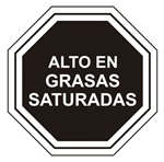 Alto en grasas saturadas Alto en grasas saturadas