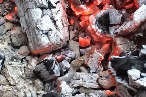 Brasas para asado