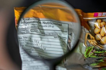 Etiqueta de Informacion nutricional