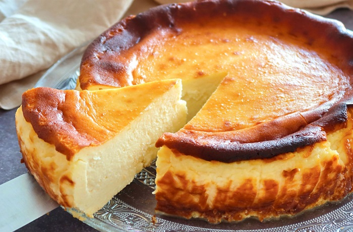 Receta de tarta de queso la viña
