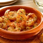 Receta de camarones al ajillo