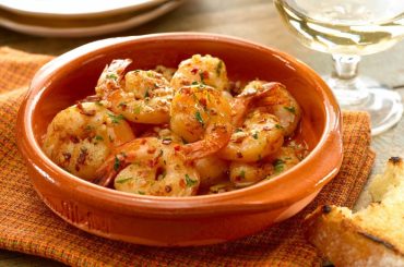 Camarones al ajillo receta española clásica tradicional y deliciosa