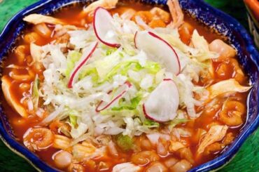 Receta de pozole rojo mexicano