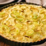 Receta de tarta de puerros