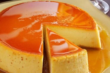 Receta de flan napolitano a baño maría suave y cremoso