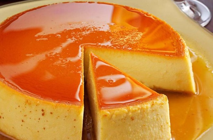 Receta de flan napolitano a baño María