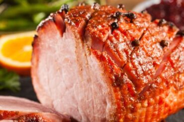 Receta de jamón al horno glaseado