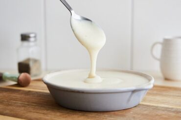 Receta de salsa bechamel o salsa blanca