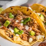 Receta de tacos de carnitas