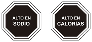Alto en sodio y calorías Alto en sodio y calorías
