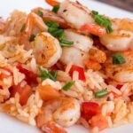 Receta de arroz con camarones colombiano