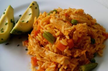 Receta de arroz con pollo colombiano
