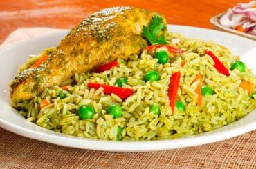 Arroz con pollo peruano receta tradicional criolla
