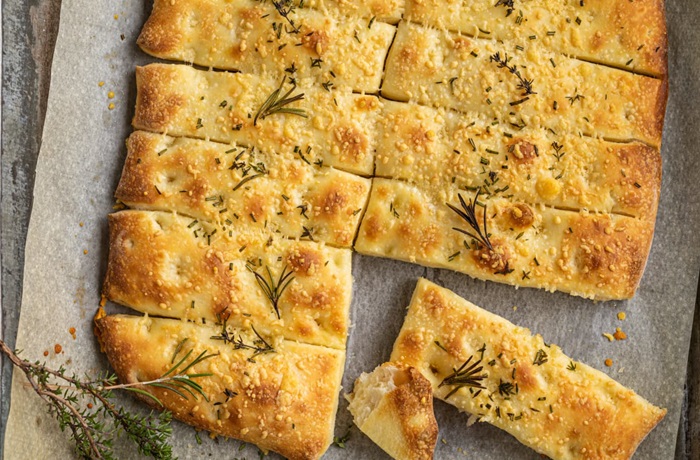 Receta de focaccia italiana