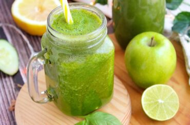 Receta de jugo verde natural