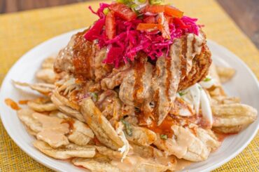 Receta de pollo chuco hondureño