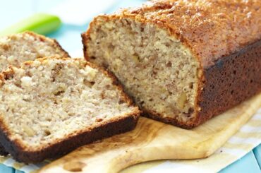 Receta de queque de platano con avena en licuadora
