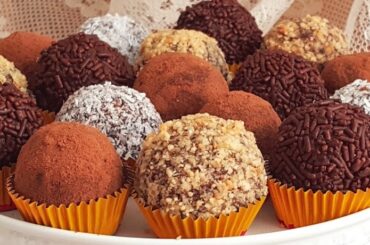Trufas de chocolate caseras