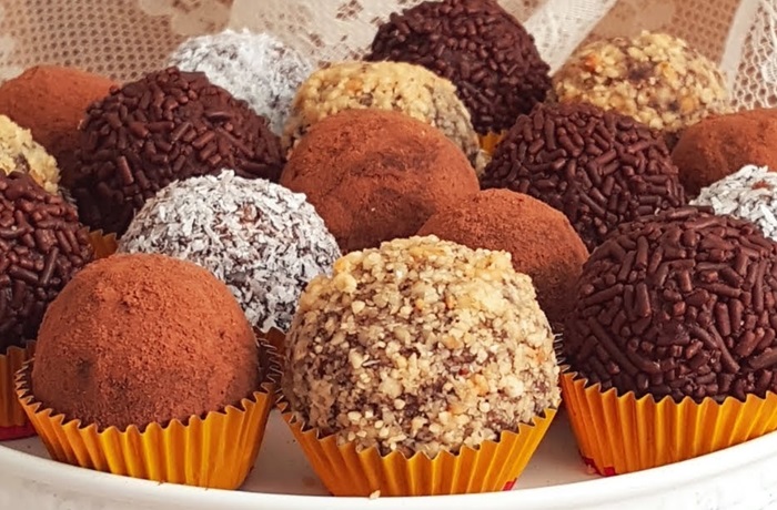 Trufas de chocolate caseras