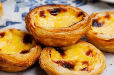 Pastel de nata casero receta portuguesa tradicional