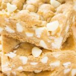 Receta de blondies con chocolate blanco