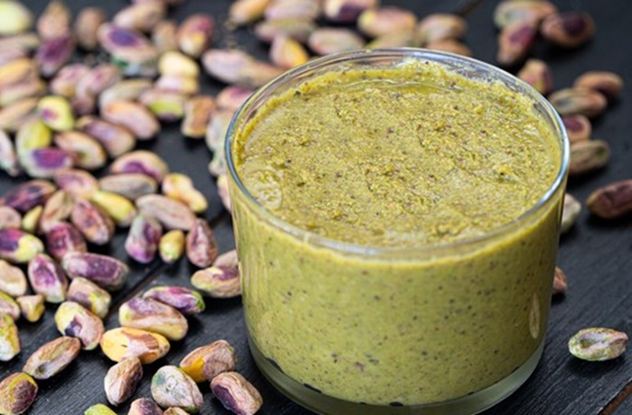 Receta de crema de pistachos