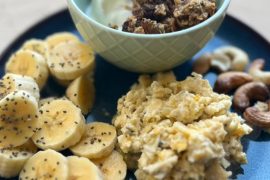 Receta de desayuno protéico