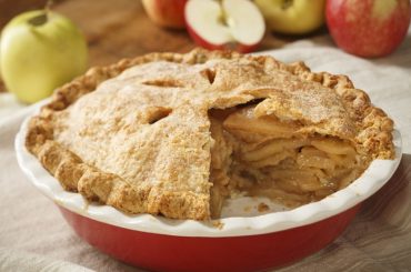 Receta de pay de manzana estadounidense
