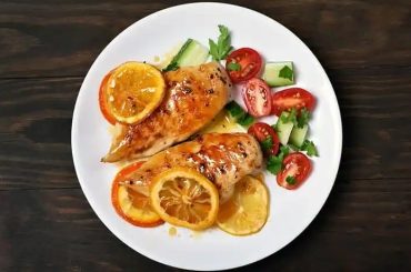 Receta de pollo a la naranja