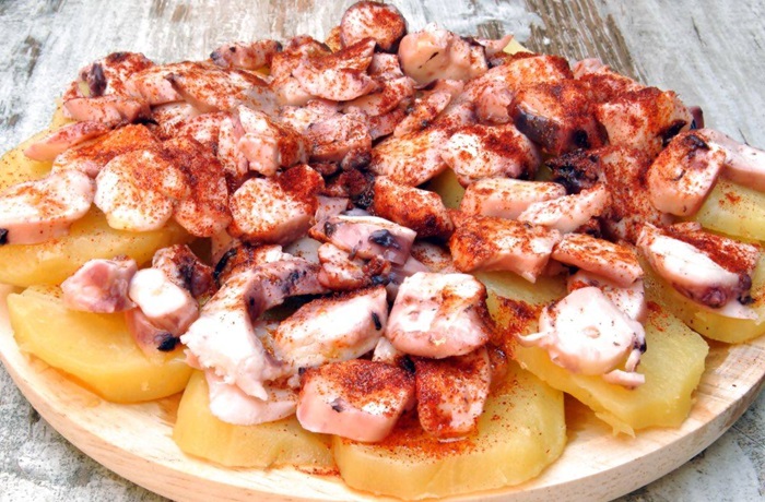 Receta de pulpo a la gallega