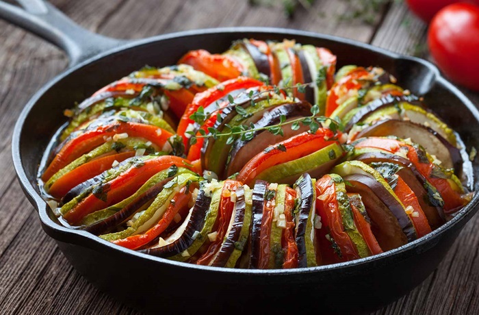Receta de ratatouille francés