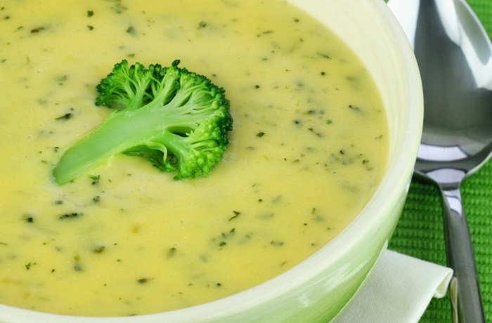 Receta de sopa de brócoli