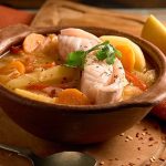 Receta de caldillo de congrio chileno