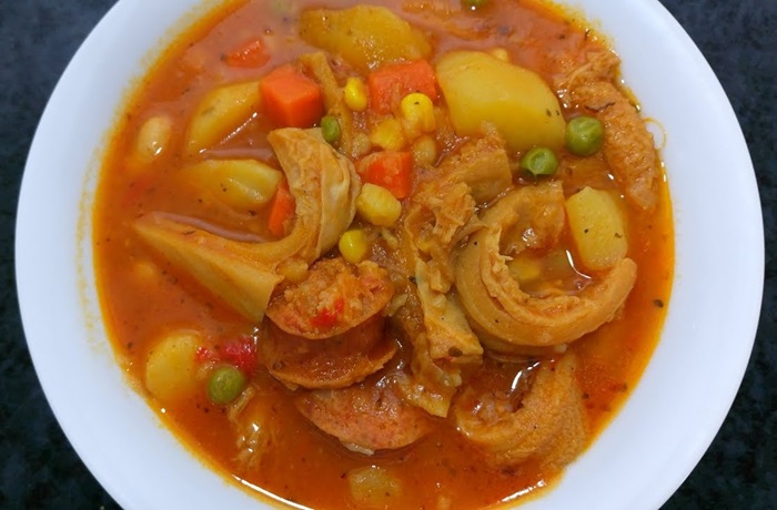 Receta de cazuela de mondongo