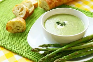 Receta de crema de espárragos