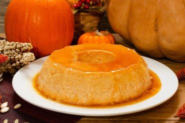 Receta de flan de calabaza