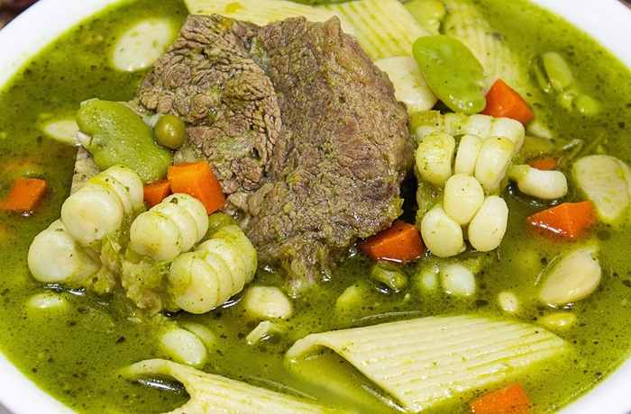 Receta de menestrón peruano