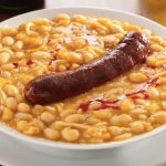 Receta de porotos con riendas chilenos
