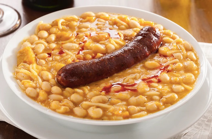Receta de porotos con riendas chilenos