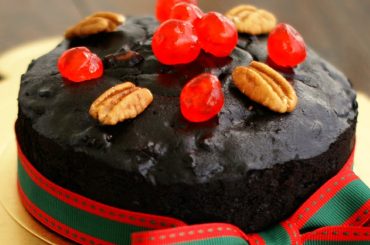 Torta negra navideña venezolana