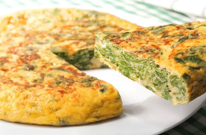 Receta de tortilla de acelgas