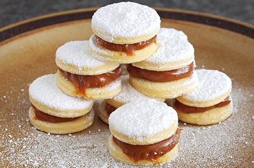 Receta de alfajores de harina peruanos