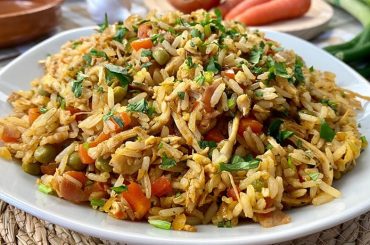 Receta de chaulafán de pollo ecuatoriano