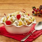 Receta de ensalada de manzana navideña mexicana