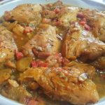 Receta de fricasé de pollo