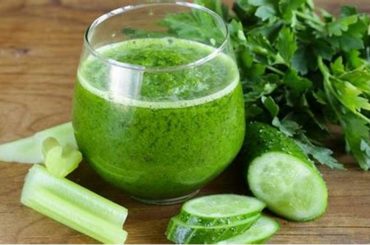 Receta de jugo verde desintozicante