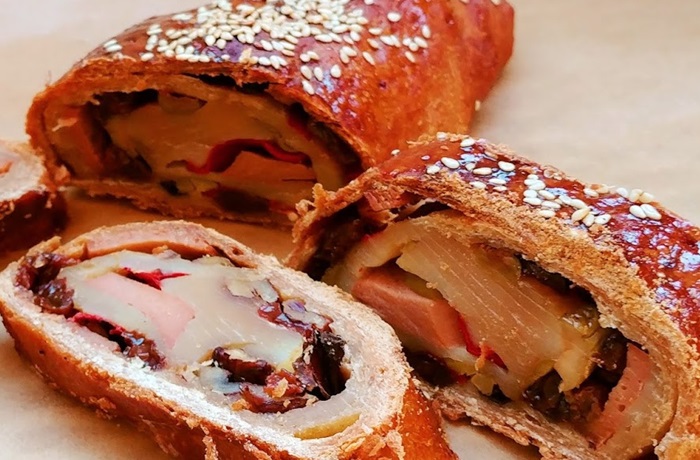 Receta de pan de Jamón vegano y sin gluten