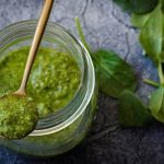 Receta de pesto de espinacas