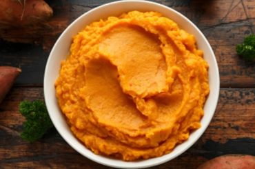 Puré de boniato casero cremoso