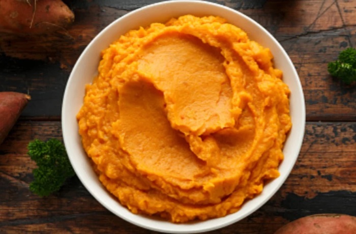 Receta de puré de boniato